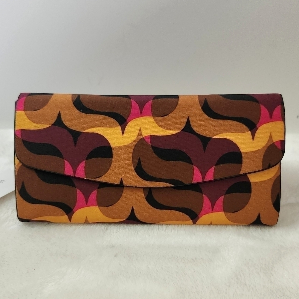 Vera Bradley Modern Lights Foldable Triangle Sunglasses Hard Case - Picture 2 of 8